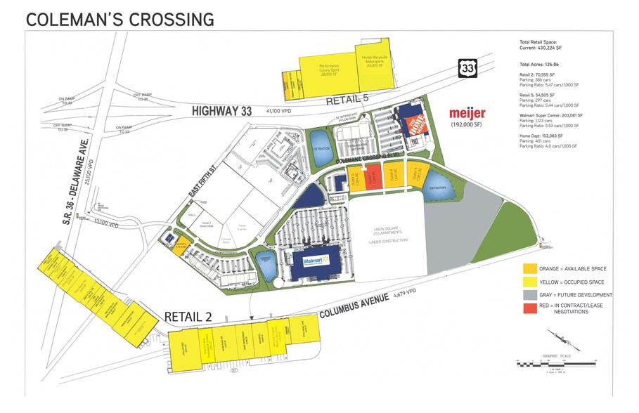 Coleman's Crossing Outlots portfolio of 4 properties for sale on LoopNet.com - Site Plan - Image 3 of 3