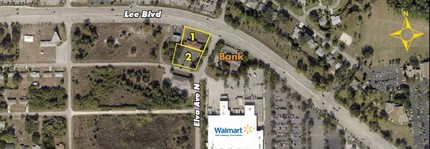 2701 Lee Blvd, Lehigh Acres, FL - aerial  map view