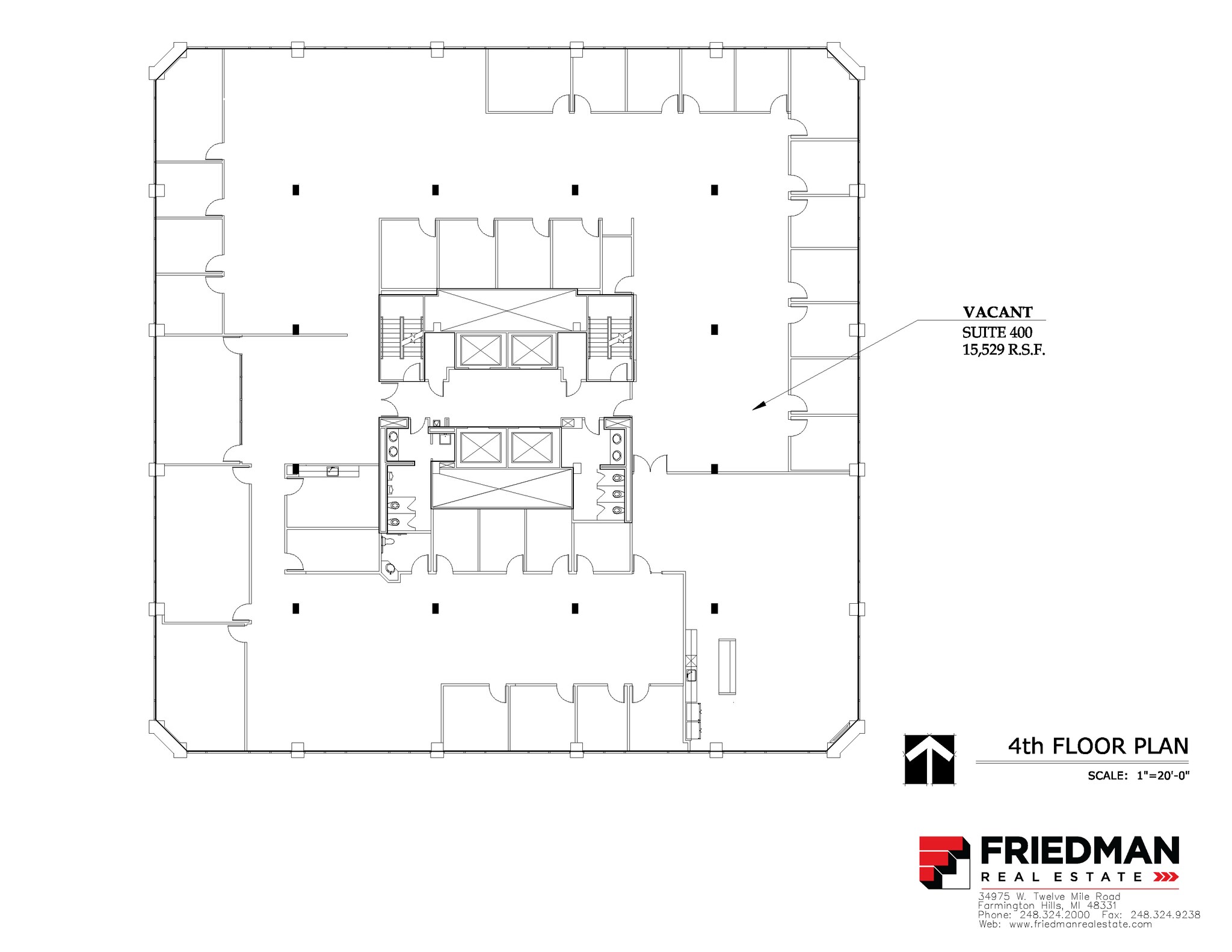 900 Tower Dr, Troy, MI for lease Floor Plan- Image 1 of 2