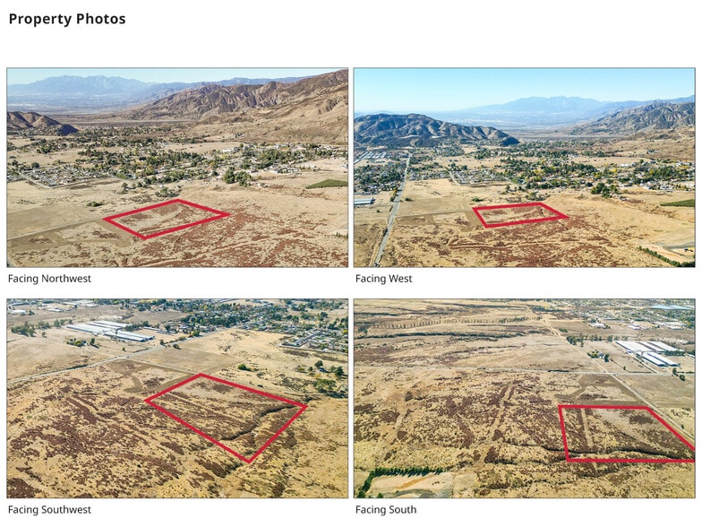 NEC Jefferson St & Carter St, Yucaipa, CA for sale - Aerial - Image 2 of 6
