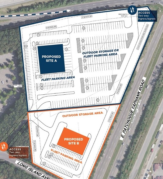 Sills Rd, Yaphank, NY for lease - Site Plan - Image 2 of 2