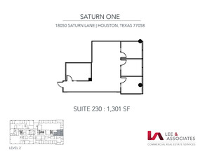 18050 Saturn Ln, Houston, TX for lease Floor Plan- Image 1 of 1