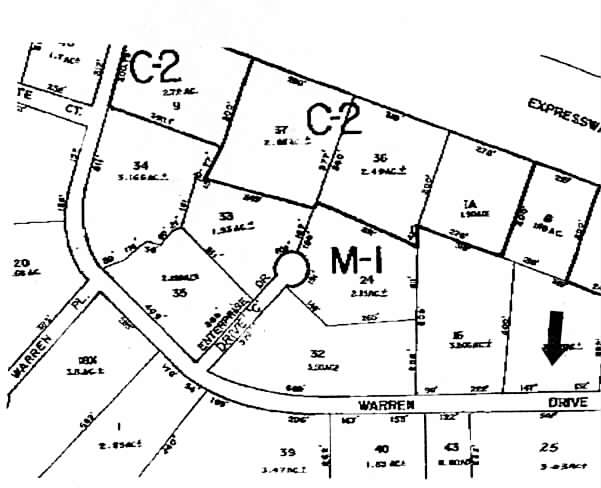 6433-6435 Warren Dr, Norcross, GA for lease - Plat Map - Image 3 of 3