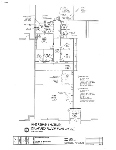 1338 N Taylor Dr, Sheboygan, WI for lease - Site Plan - Image 3 of 3