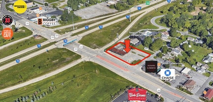 1703 Harding Hwy, Lima, OH for lease Aerial- Image 2 of 2