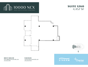 10000 N Central Expy, Dallas, TX for lease Floor Plan- Image 1 of 1