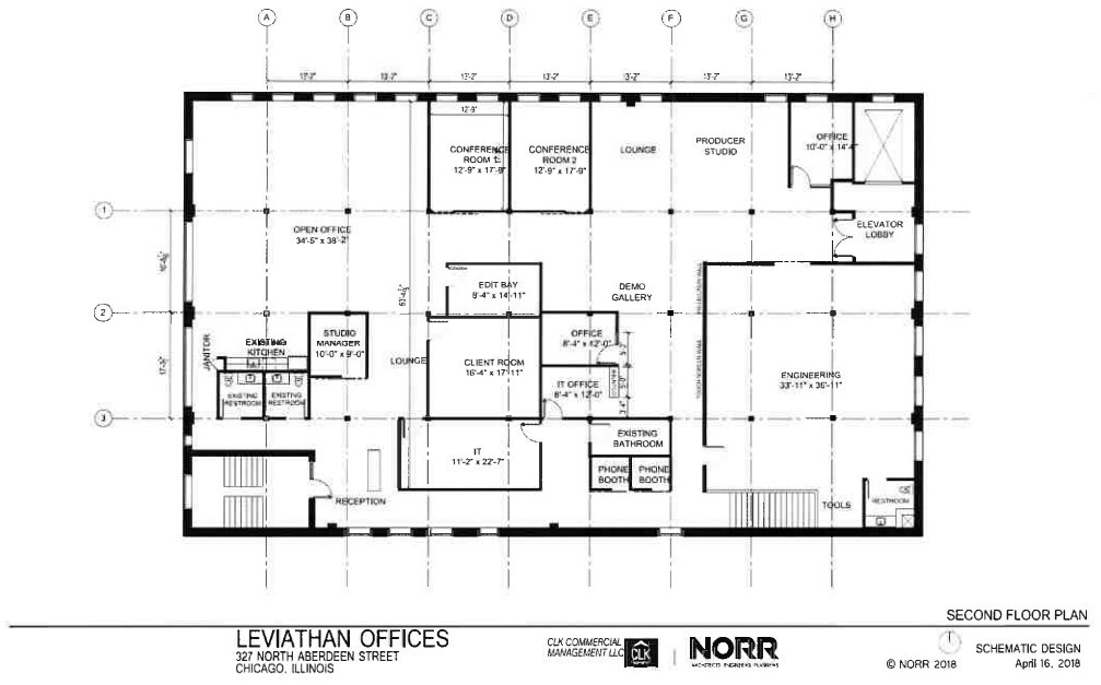 327 N Aberdeen St, Chicago, IL for lease Floor Plan- Image 1 of 1