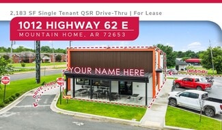 More details for 1012 Highway 62 E, Mountain Home, AR - Retail for Lease