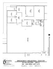 819 W 22nd St, Tempe, AZ for lease Floor Plan- Image 2 of 13