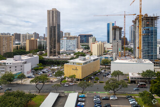 1451 S King St, Honolulu, HI - aerial  map view