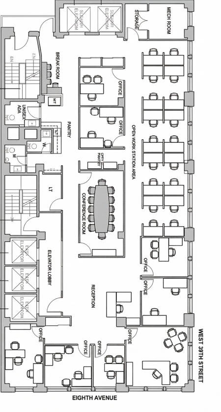 589 Eighth Ave, New York, NY for lease Interior Photo- Image 1 of 5