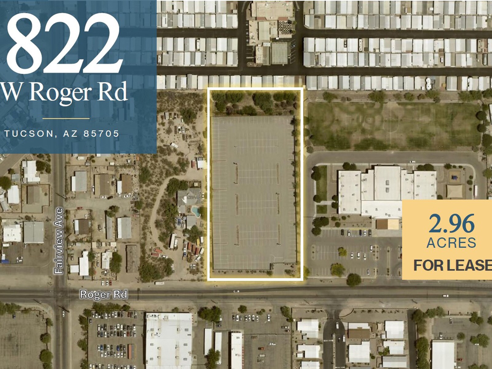 822 W Roger Rd, Tucson, AZ for lease Building Photo- Image 1 of 3