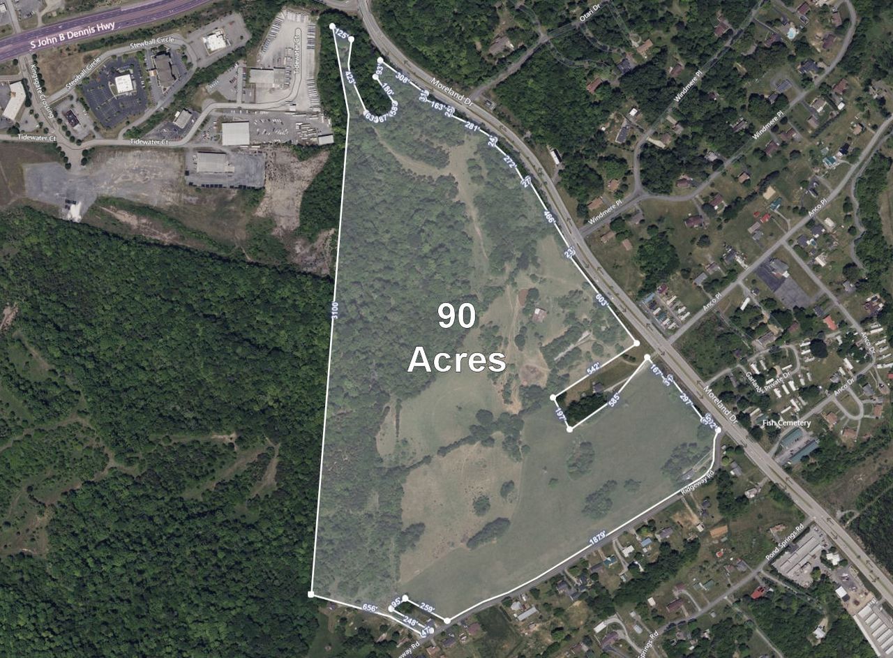 128 Ridgeway Rd, Kingsport, TN for sale Aerial- Image 1 of 1