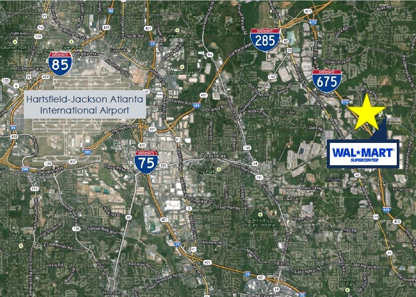 Williamson Rd, Ellenwood, GA for sale - Aerial - Image 1 of 1