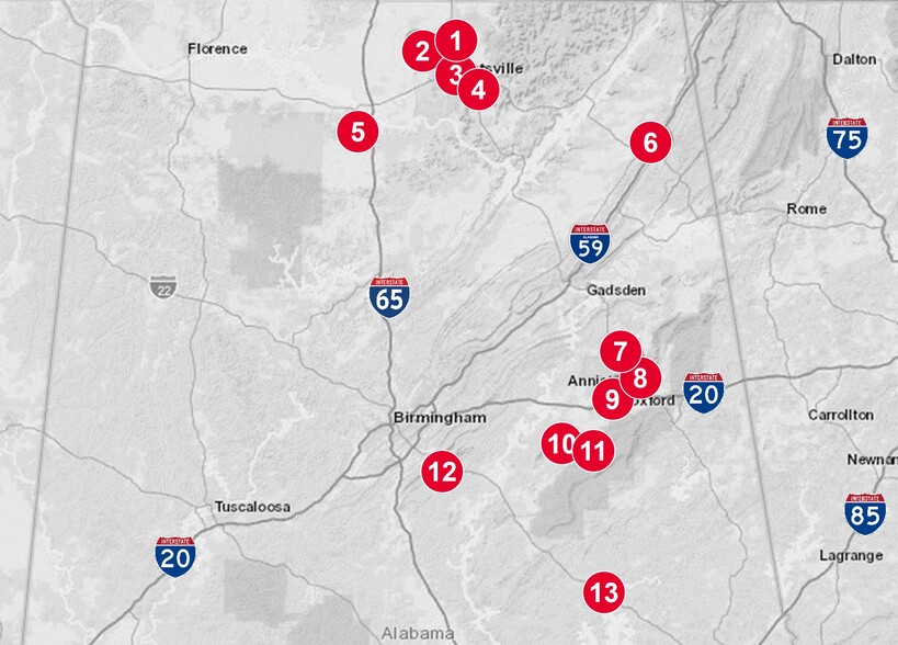 Surplus Land Portfolio portfolio of 13 properties for sale on LoopNet.com - Plat Map - Image 2 of 12