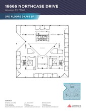 16666 Northchase Dr, Houston, TX for lease Floor Plan- Image 1 of 1