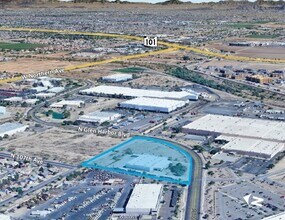 7400 N Glen Harbor Blvd, Glendale, AZ - aerial  map view