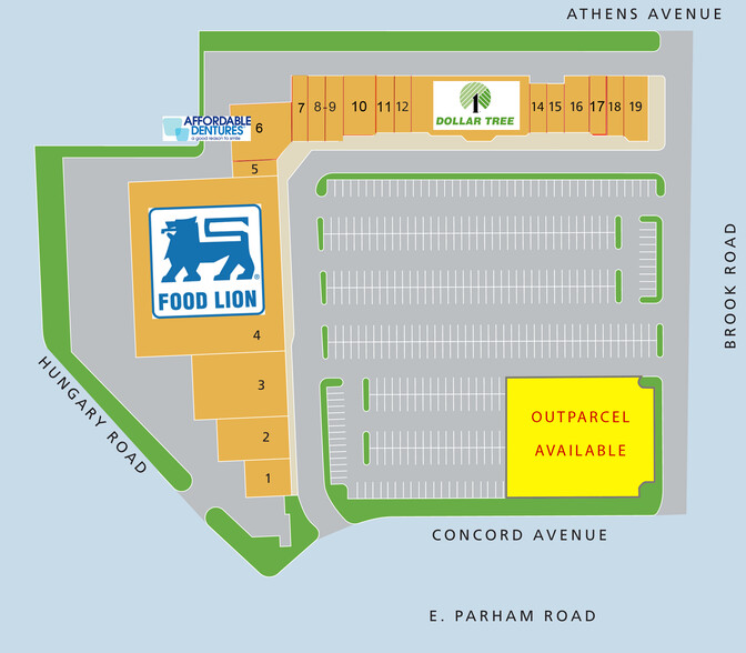 1200 Concord Ave, Richmond, VA for lease - Site Plan - Image 2 of 3