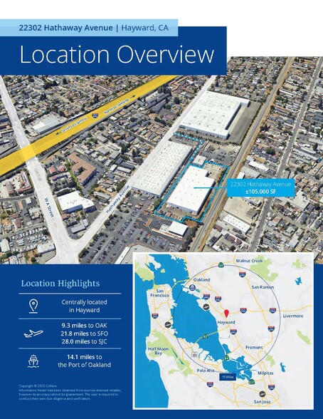 22302 Hathaway Ave, Hayward, CA for lease - Building Photo - Image 2 of 11