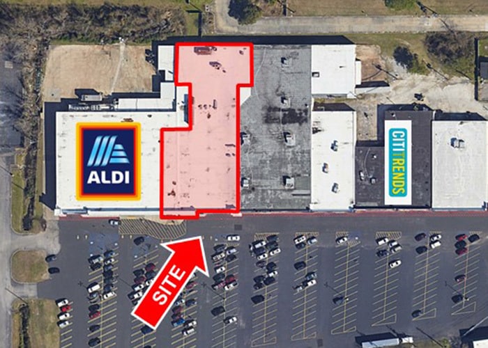 11312 Highway 49, Gulfport, MS for lease - Aerial - Image 1 of 3