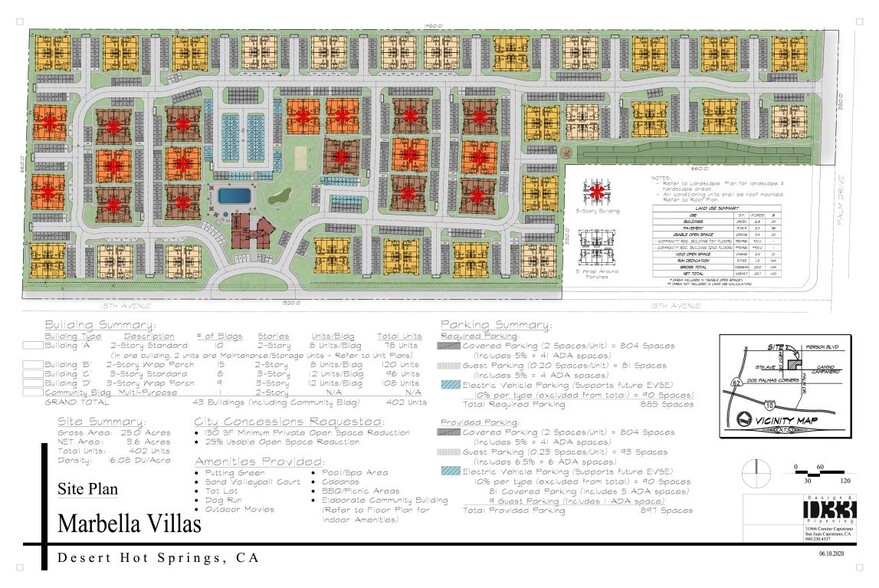 Palm Dr, Desert Hot Springs, CA for sale - Site Plan - Image 2 of 8