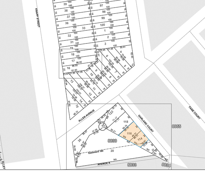 113 Garland Ct, Brooklyn, NY for sale - Plat Map - Image 2 of 2