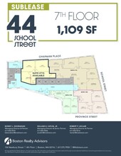 44 School St, Boston, MA for lease Floor Plan- Image 1 of 1