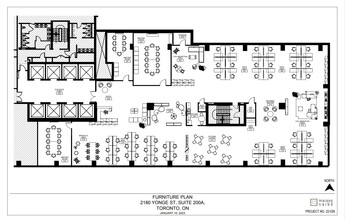 2180 Yonge St, Toronto, ON for lease Floor Plan- Image 1 of 1