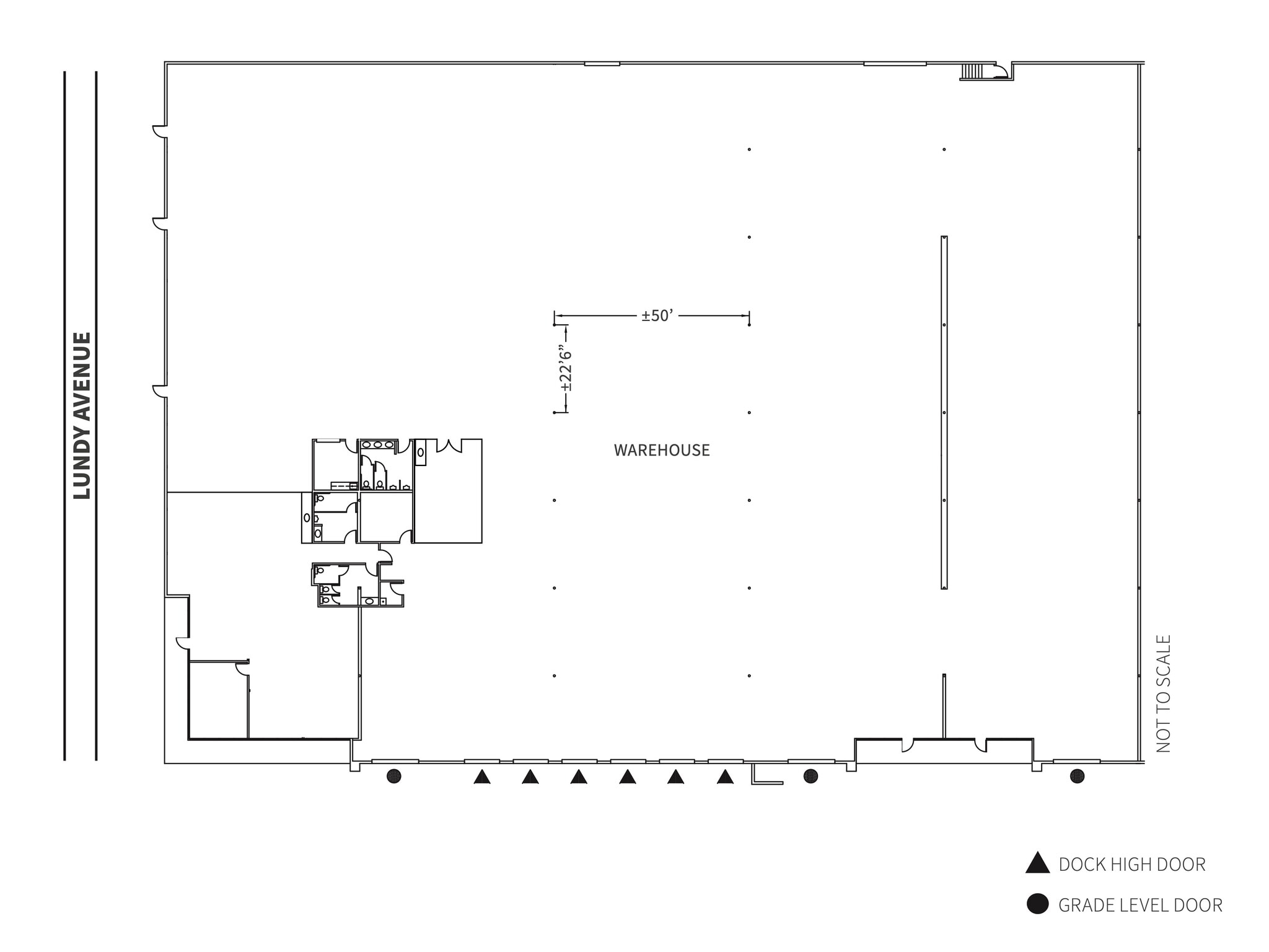1911-1931 Lundy Ave, San Jose, CA for lease Floor Plan- Image 1 of 3
