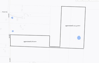 Calk Rd, Tioga, TX - AERIAL  map view