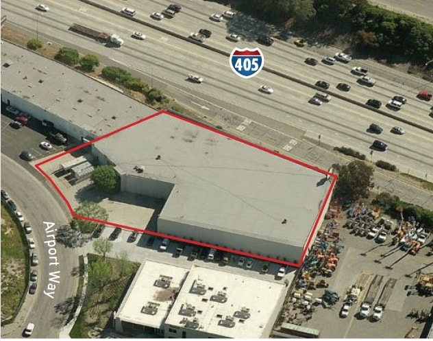3060 Airport Way, Long Beach, CA for lease - Aerial - Image 2 of 5