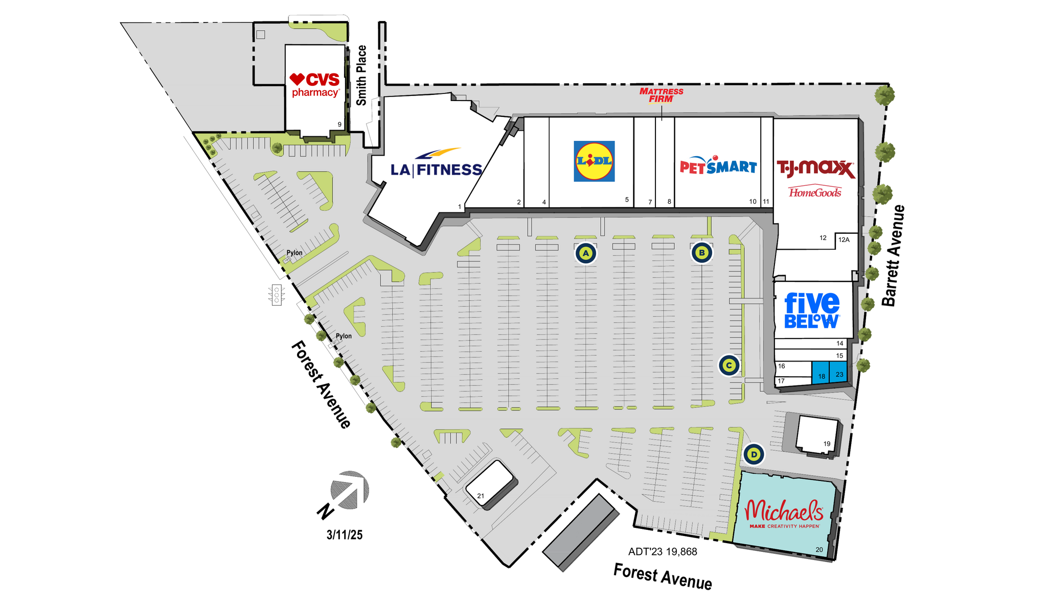 1481-1565 Forest Ave, Staten Island, NY for lease Site Plan- Image 1 of 1
