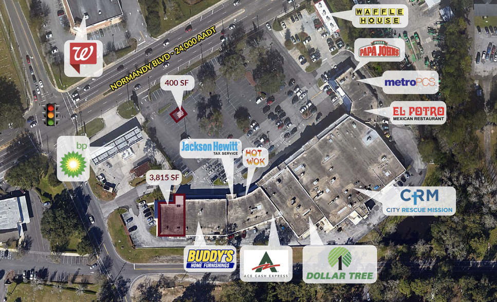 7200 Normandy Blvd, Jacksonville, FL for lease - Building Photo - Image 2 of 5