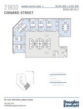 21800 Oxnard St, Woodland Hills, CA for lease Floor Plan- Image 1 of 1