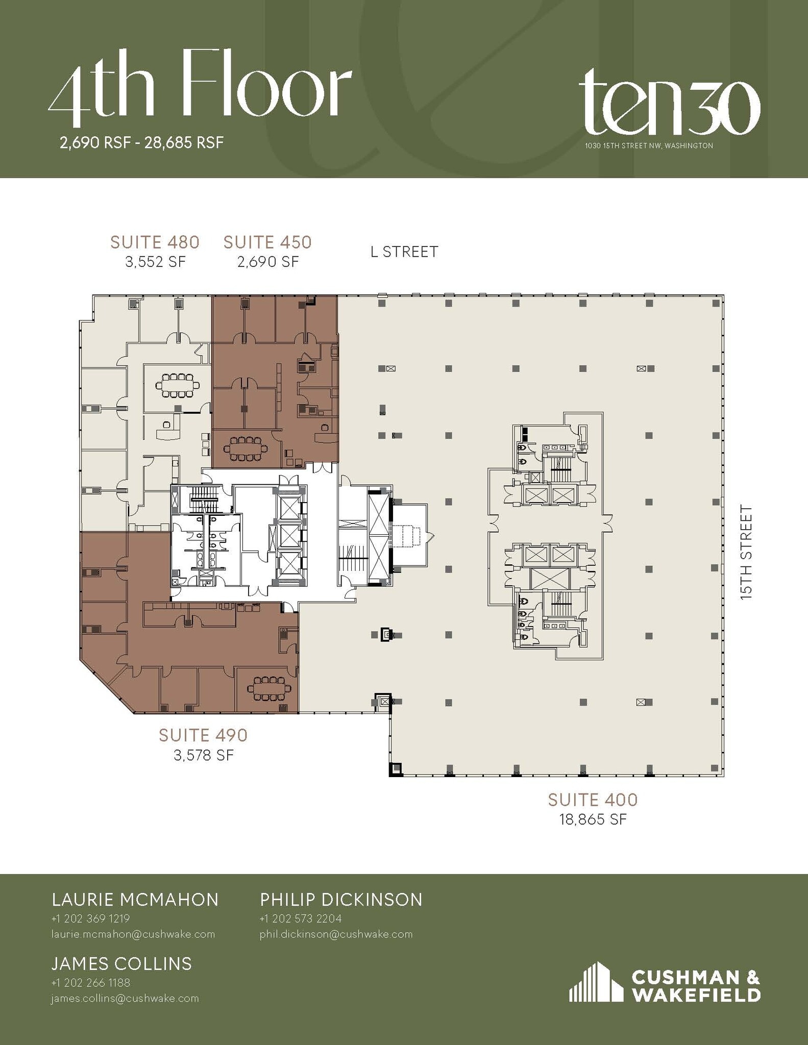 1030 15th St NW, Washington, DC for lease Floor Plan- Image 1 of 1