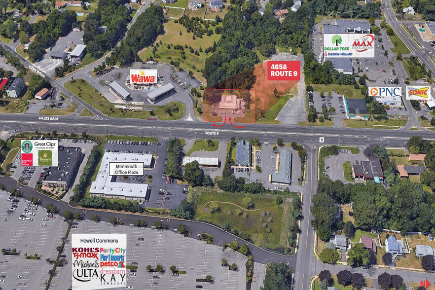 4658 US Highway 9, Howell, NJ for sale - Building Photo - Image 1 of 1