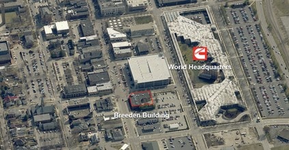 700 Washington St, Columbus, IN - AERIAL map view