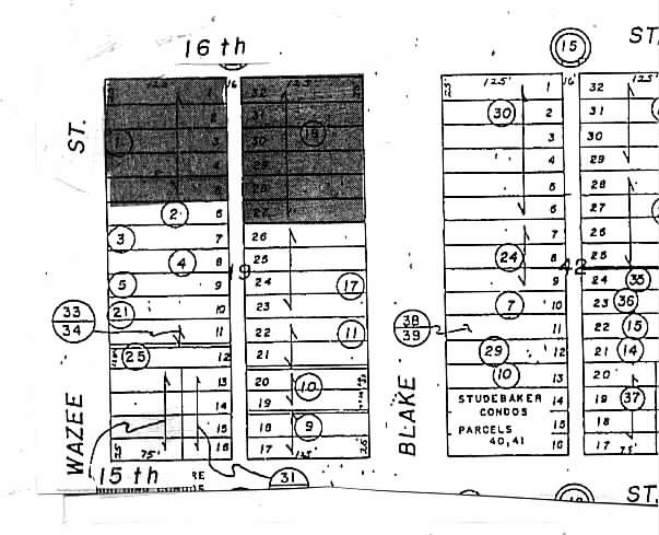 1530 16th St, Denver, CO for lease - Plat Map - Image 1 of 9