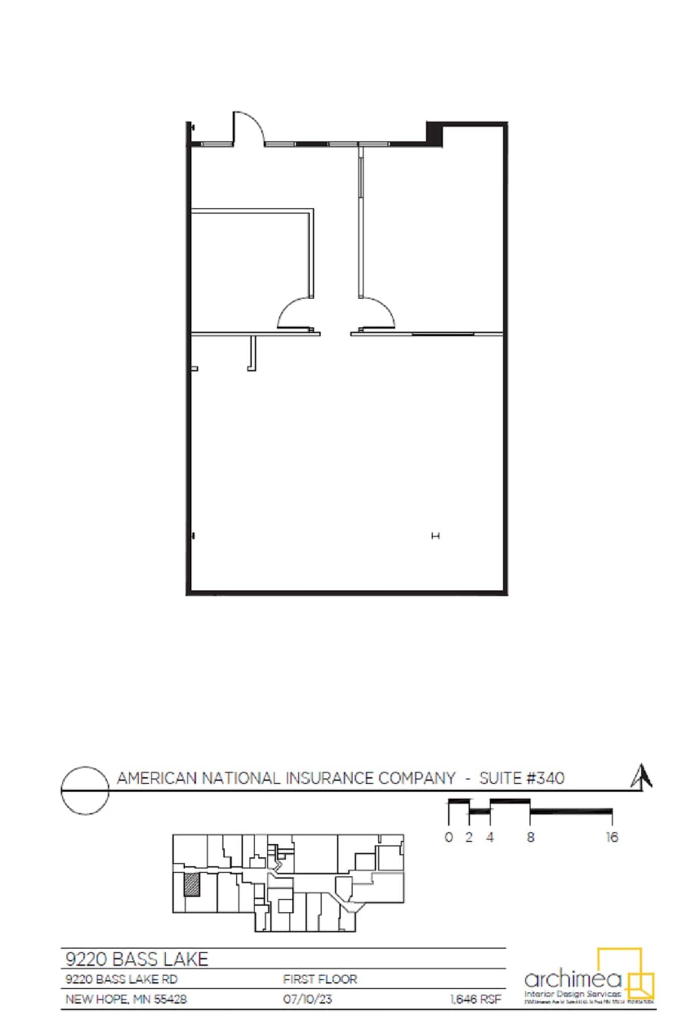 9220 Bass Lake Rd, New Hope, MN for lease Floor Plan- Image 1 of 1