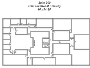 4669 Southwest Fwy, Houston, TX for lease Floor Plan- Image 1 of 1