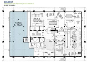 5205 Leesburg Pike, Falls Church, VA for lease Floor Plan- Image 1 of 1