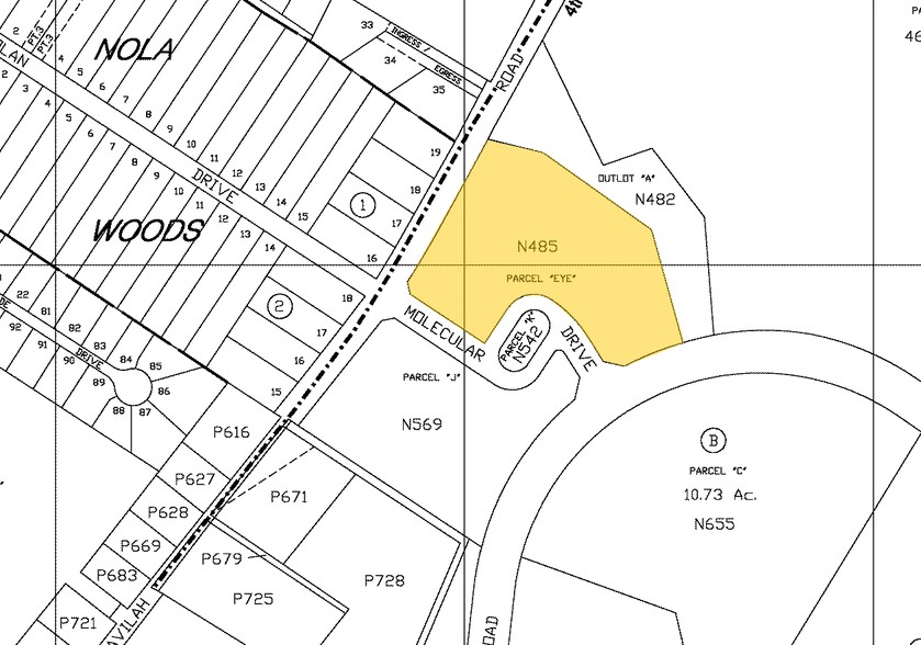 10101 Molecular Dr, Rockville, MD for sale - Plat Map - Image 2 of 16