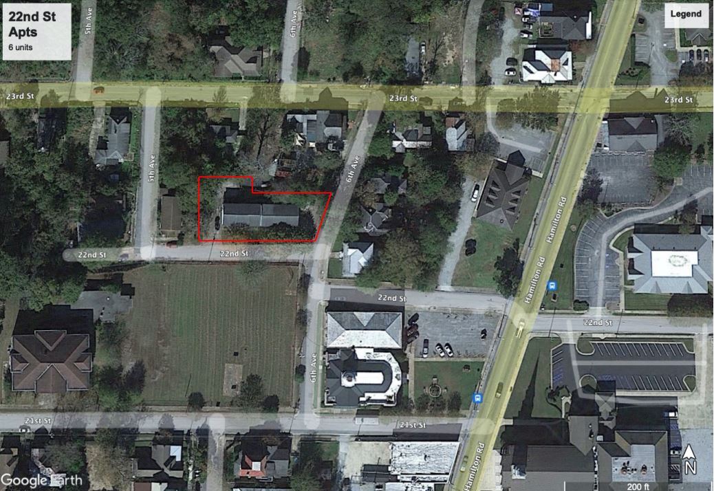 507 22nd St, Columbus, GA for sale Aerial- Image 1 of 1