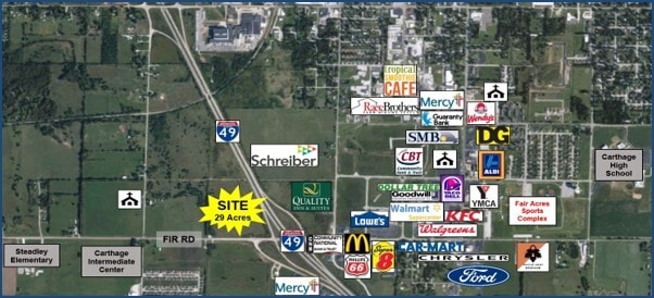 NWC Fir Rd. & I-49, Carthage, MO for sale - Building Photo - Image 3 of 6