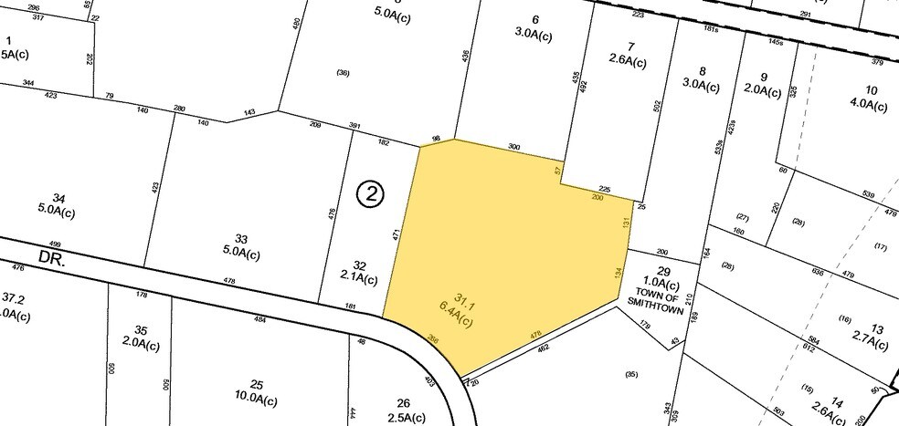 125 Kennedy Dr, Hauppauge, NY for sale - Plat Map - Image 1 of 1