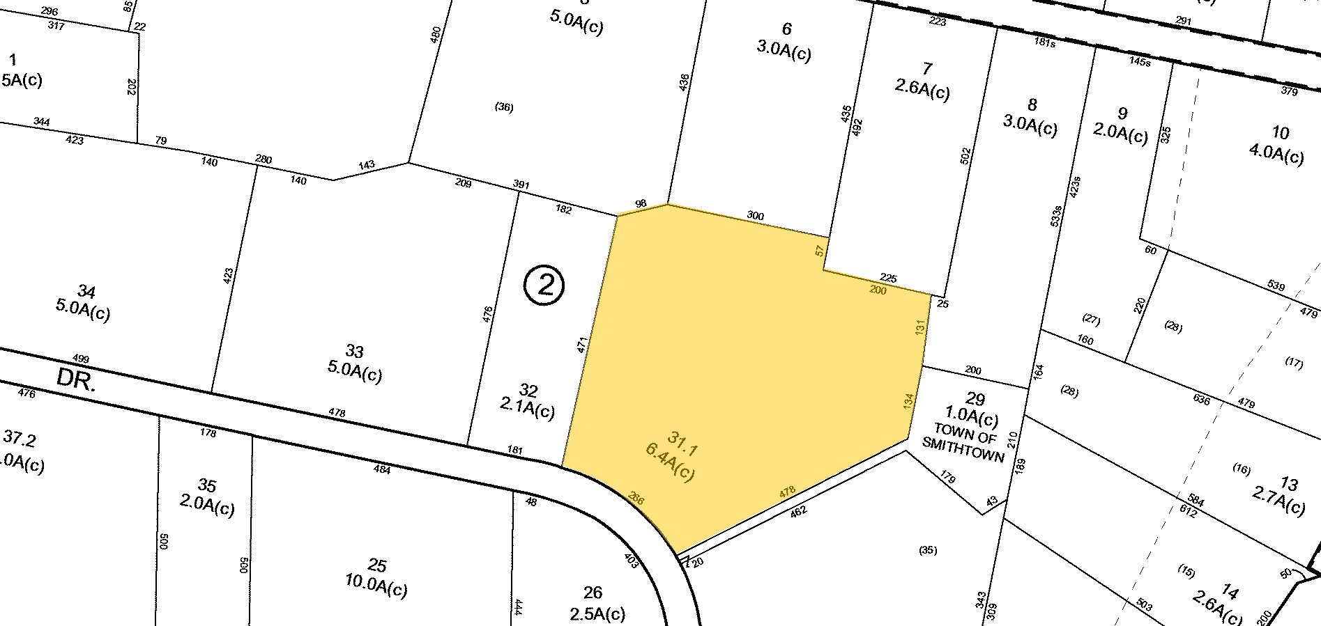 125 Kennedy Dr, Hauppauge, NY for sale Plat Map- Image 1 of 1