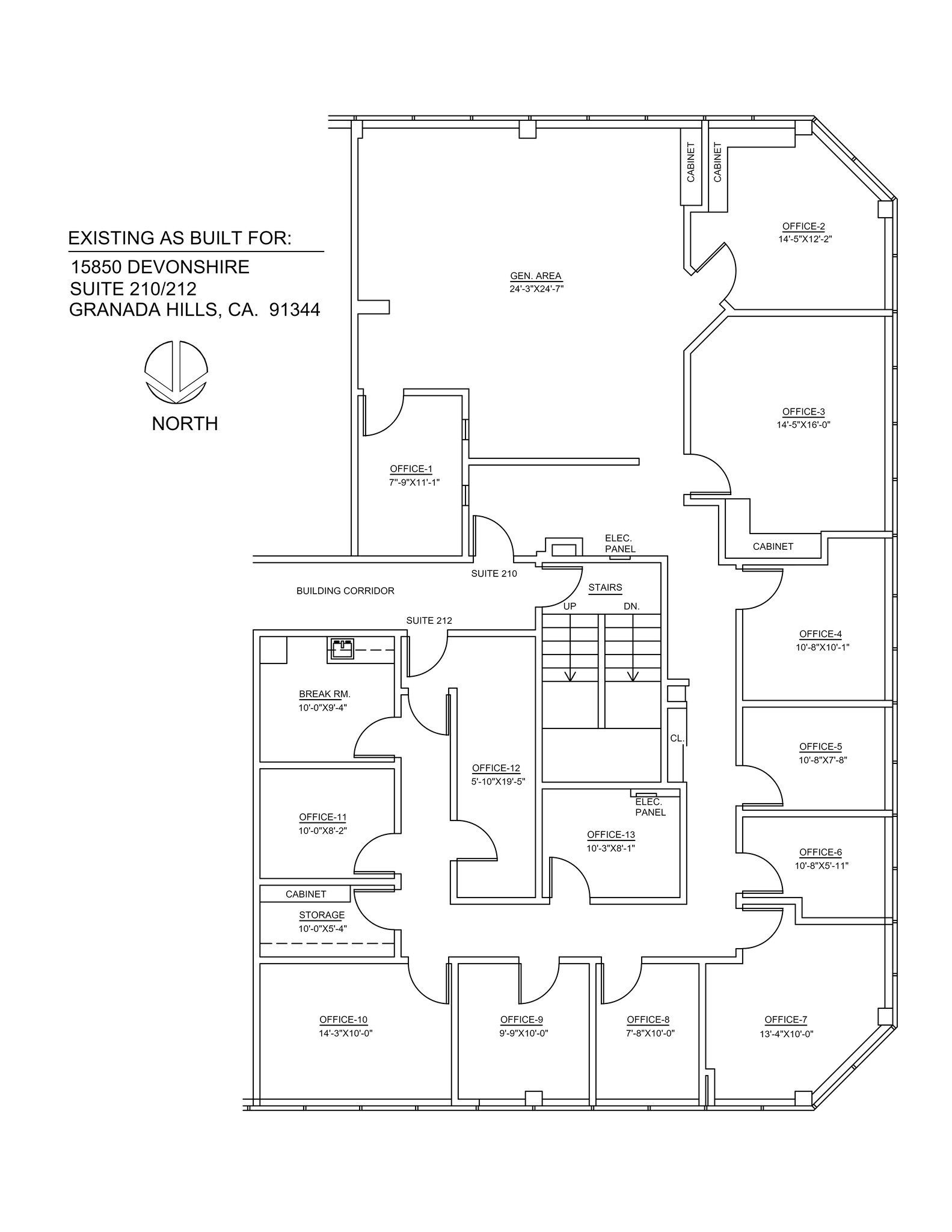 15650 Devonshire St, Granada Hills, CA for lease Site Plan- Image 1 of 1