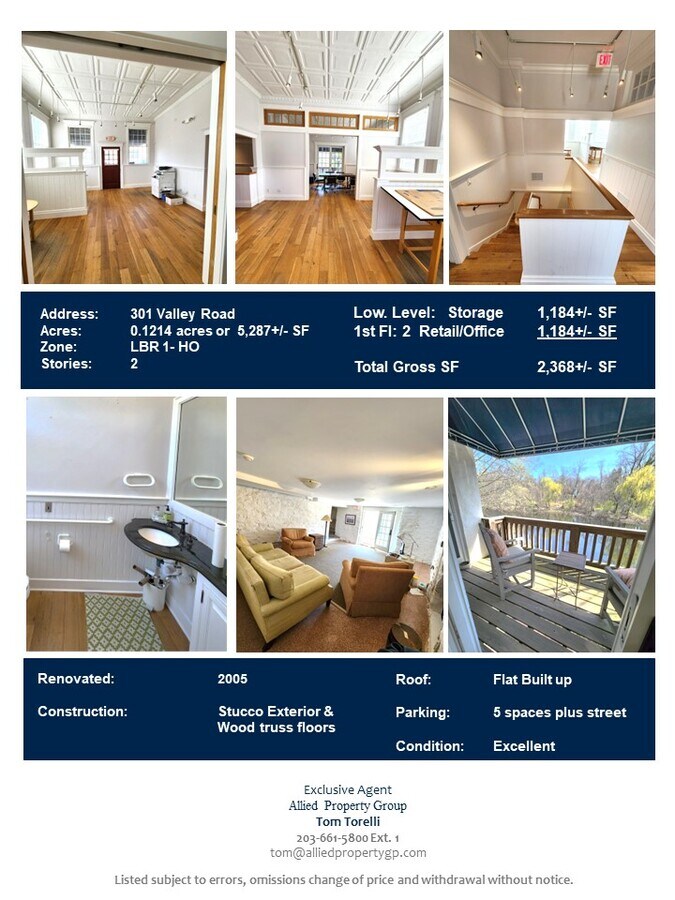 301 Valley Rd, Cos Cob, CT 06807 OwnerUser or Investment Opportunity