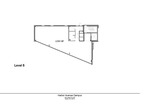 1307 Harbor Ave SW, Seattle, WA for lease Floor Plan- Image 1 of 1