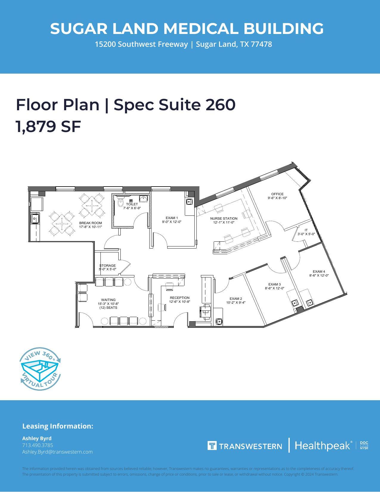 15200 Southwest Fwy, Sugar Land, TX for lease Floor Plan- Image 1 of 1